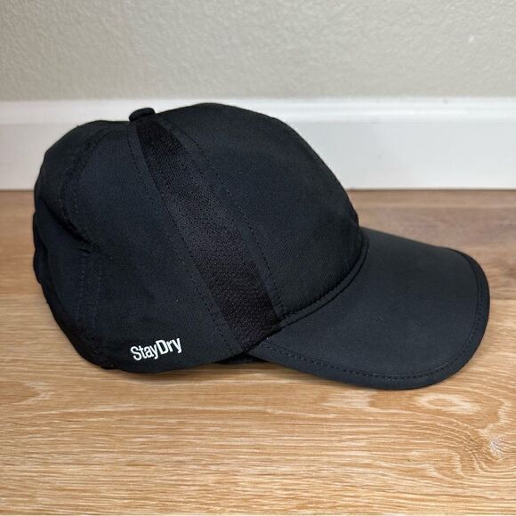 Jockey Move Black Stay Dry Technology Adjustable Athletic Hat - Picture 4 of 11
